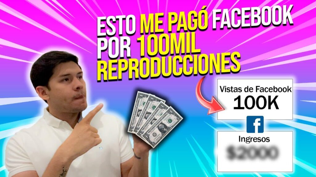 Cuánto paga Facebook por 1000 visitas en reels