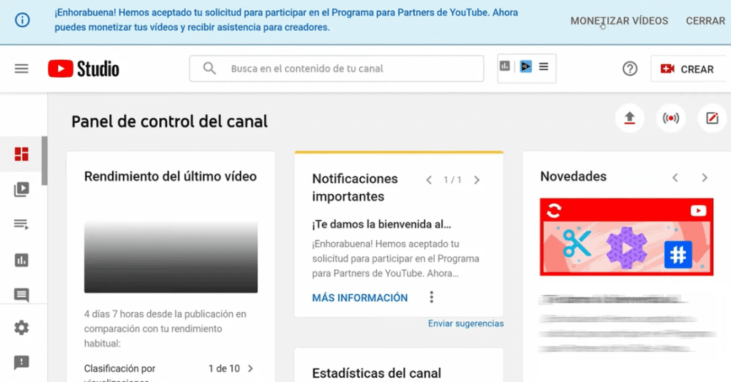 Como deshabilitar la monetización en tu canal de YouTube